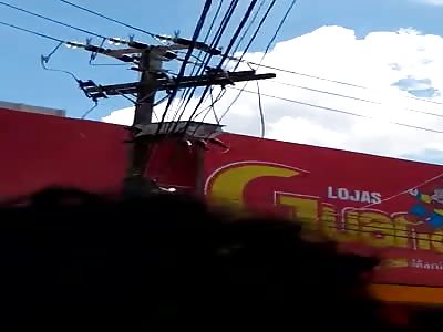 Electrocuted Worker Sizzles