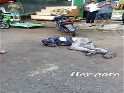 Thief Beaten and Bricked! 