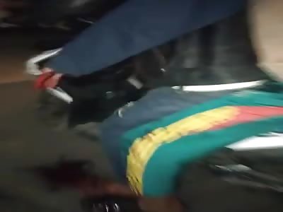 HAND WITH CUTTING ON FINGERS