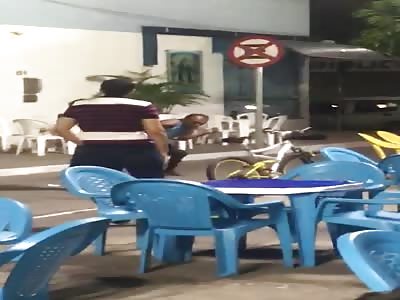 S FIGHTING WITH CHAIN