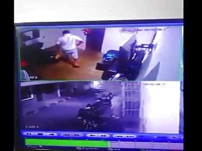 MAN KILLED WITHIN HIS HOME