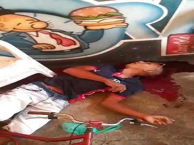 The Last Moments of a Gunshot Victim