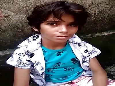 The rat boy is beaten by people tired of his robberies