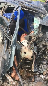 Bleeding Woman in Shock But Alive