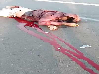 ACCIDENT OF MOTORCYCLIST