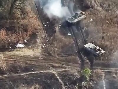 Russian BMPs Give Up Their Feeble Assault