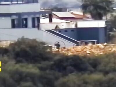 Israeli Soldiers Targeted by a Guided Missile