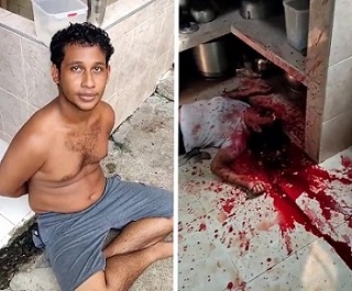 Colombian Schizophrenic Smashes Mother and Aunt's Heads