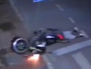 Motorcyclist's Great Day Turns Bad