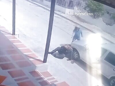 policeman is murdered by hitmen