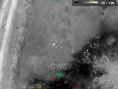 Drone hunting at night 