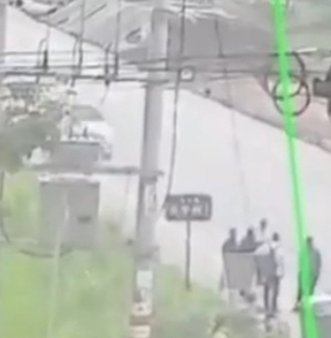 Five People Waiting For the Bus Killed After Being Run Over by Car