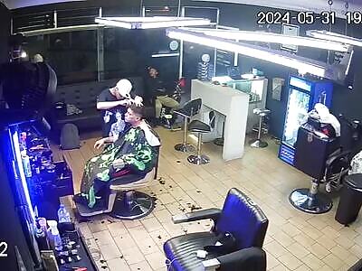 Cold Blooded Murder Inside A Barber Shop.