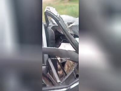 Agonal Gasping Passengers—Russ Tank Mash Car, Accident