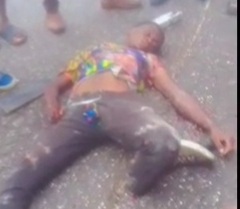 [LAST GASPS OF AIR]DEADLY COLLISION BETWEEN TWO SPEEDING MOTORCYCLE 