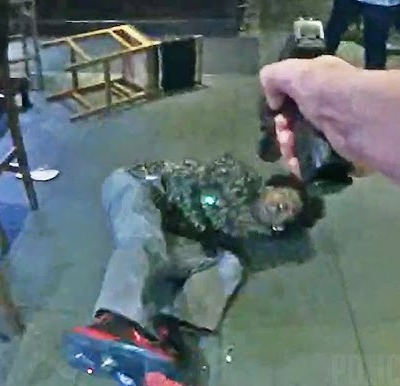 Bodycam Footage of Police Shooting Armed Man at a Restaurant in Atlanta, Georgia