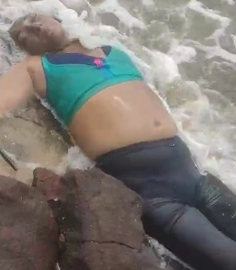 Her Last Holidays on Brazilian Beach.