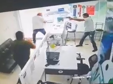 Store Robbery Goes Bad in Colombia