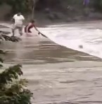 Villagers Drown while Crossing the River.