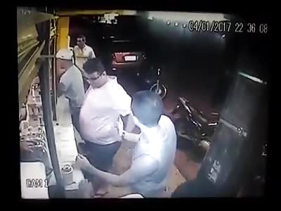 Man Executed While Purchasing Food at the Counter