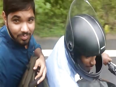 Facebook Live Accident on a Bike