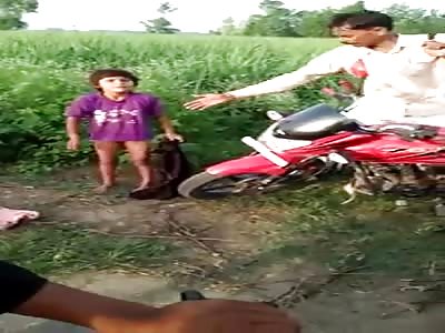 Pedophile Caught  Getting Beaten by Crowd