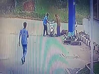 Heart Attack While Riding a Scooter