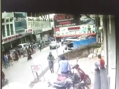 Hijab Girl Killed by Speeding Bike