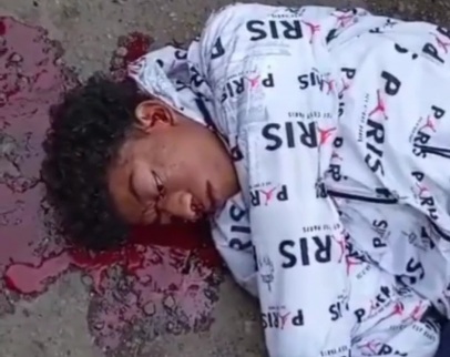 [LAST GASPS OF AIR]Young man executed by sicario 