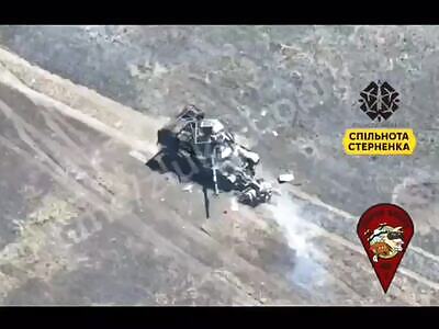 Failed Russian mechanized attack