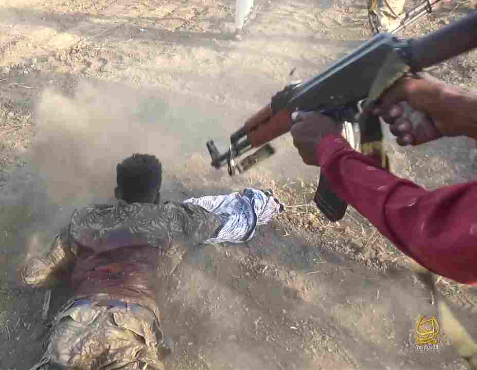 Soldiers Get Chased And Gunned Down