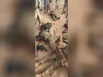 Pile Of Wagner Nazis Defeated In Africa