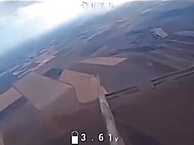 Ukrainian Drone Battles Russian UAV