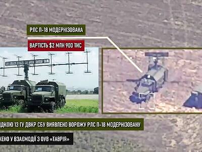 HIMARS hits Russian radar