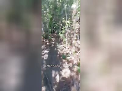 Several wounded Russian soldiers