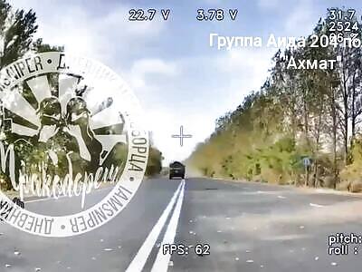 Russian Drone Destroys Ukrainians 