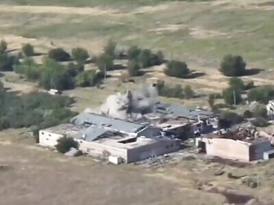 Airstrikes on Russian positions