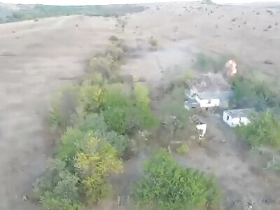 RU forces storm Ukrainian position 