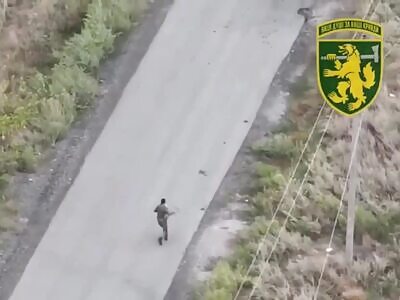 Caught the Drone with his Hands. Result - killed!