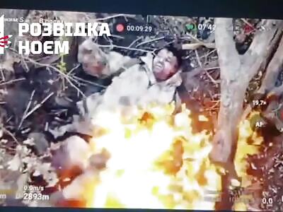 DAMN: Russian Soldier on Fire