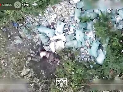 Report of the 10th Brigade on killed Russians for August