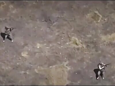 UKR FPV CHASING ENEMY 