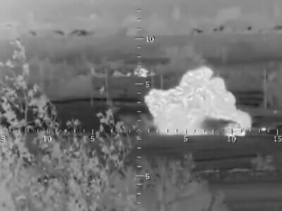 M2A2 Bradley Crew Survive Two Hits From Kornet ATGM In Donetsk Region
