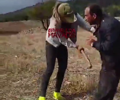 Turkish Woman Torturing poor Farmer 