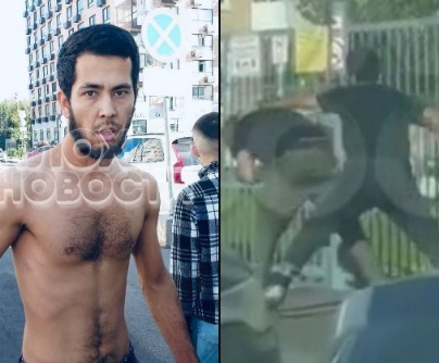 migrant beat up a garbage truck driver for refusing to give way to him