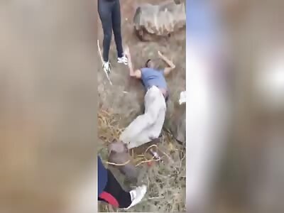 Thief gets caught stealing meat, and cries a like bitch.