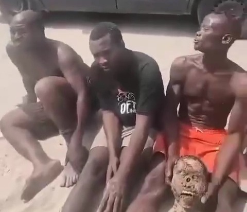 Group of Ritualists Caught With human Head