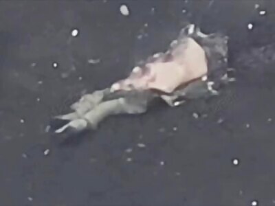 Dead Russians are scattered throughout Toretsk