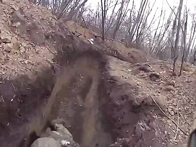 A soldier died while helping a wounded comrade