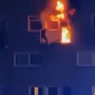 Guy Attacks GF then Starts a Fire in Her Flat